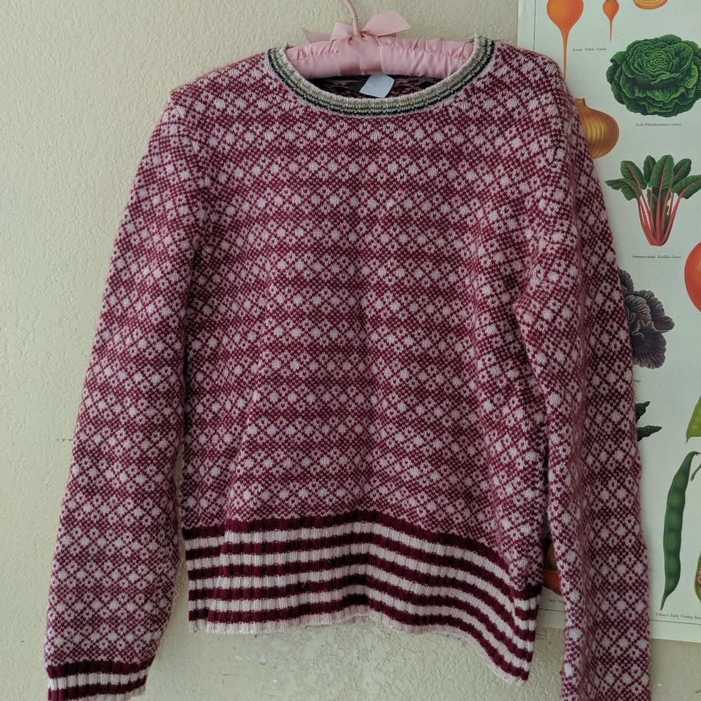 100% wool J Crew Sweater